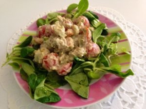 Avocado and Shrimp Salad