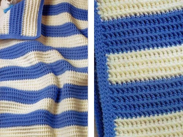 How to crochet a plaid with your own hands?