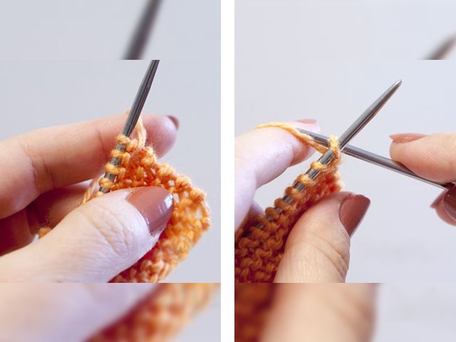 How to knit a plaid