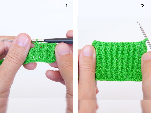 How to crochet an elastic band?