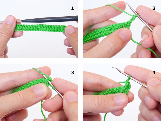 How to crochet an elastic band?