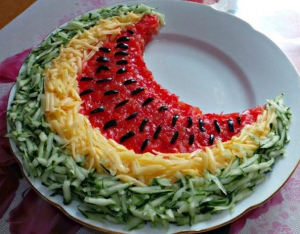 Watermelon Slice Salad