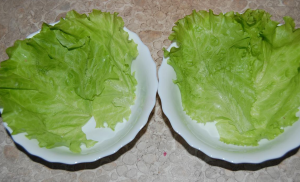 Warm salad with chicken liver