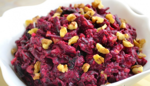 Beetroot Salad with Prunes