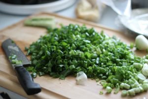 Dandelion and nettle salad