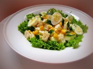 Celery and Sweet Corn Salad