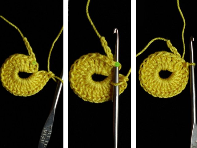 How to crochet motifs