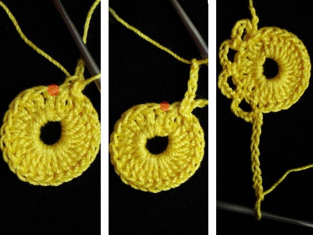 How to crochet motifs