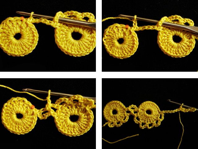 How to crochet motifs