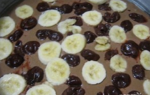 Banana Pie with Chocolate