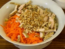 Light Chicken Peking Salad