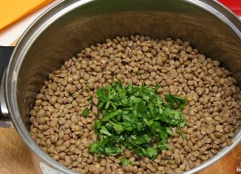 Smoked Fish Lentil Salad