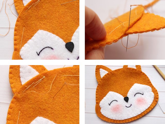 DIY felt toys with patterns for beginners