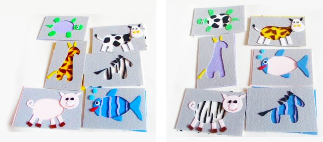 DIY felt toys with patterns for beginners