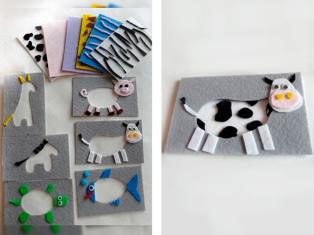 DIY felt toys with patterns for beginners