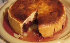 Strasbourg plum pie