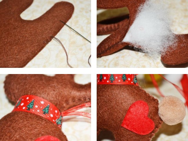 DIY felt toys with patterns for beginners