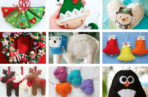 DIY felt toys with patterns for beginners