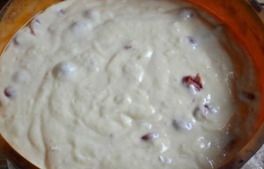 Kefir cherry pie