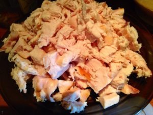 Chicken Salad with Pickled Mushrooms