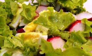 Radish Salad with Egg