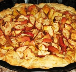 Lean apple pie