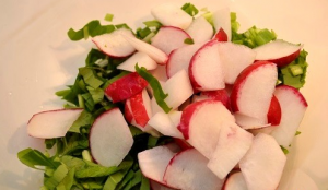 Radish Salad with Egg