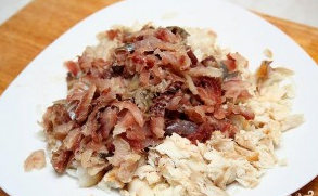 Smoked Fish Lentil Salad