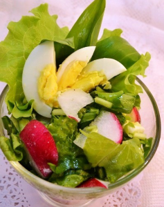 Radish Salad with Egg