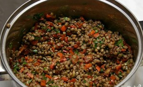 Smoked Fish Lentil Salad