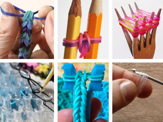 How to weave gum bracelets: photo and video tutorials