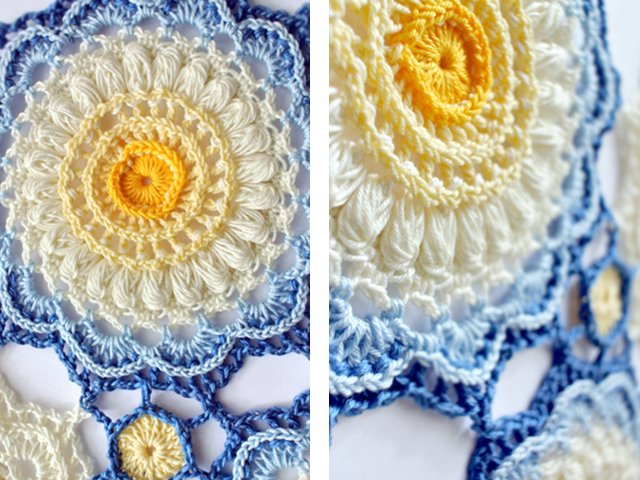 How to crochet motifs