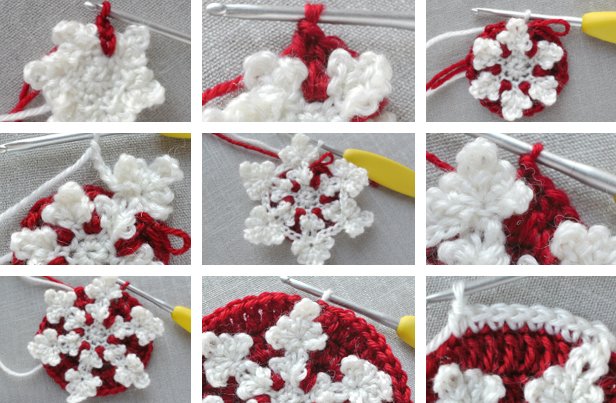 How to crochet motifs