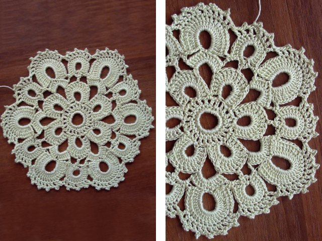 How to crochet motifs