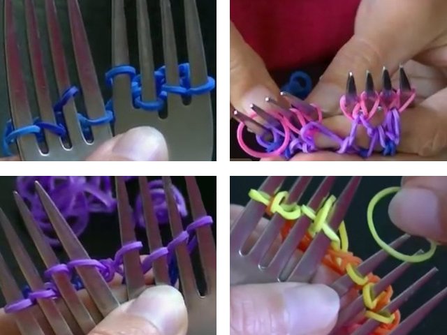 How to weave gum bracelets: photo and video tutorials