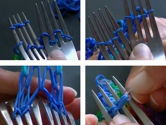 How to weave gum bracelets: photo and video tutorials