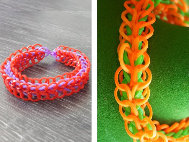 How to weave gum bracelets: photo and video tutorials