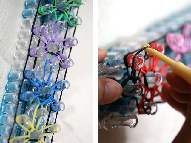 How to weave gum bracelets: photo and video tutorials