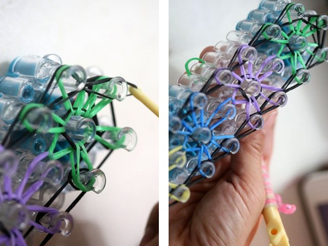 How to weave gum bracelets: photo and video tutorials