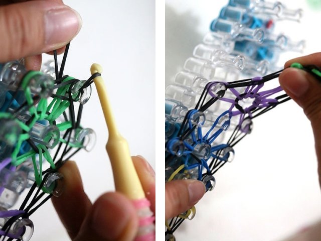 How to weave gum bracelets: photo and video tutorials