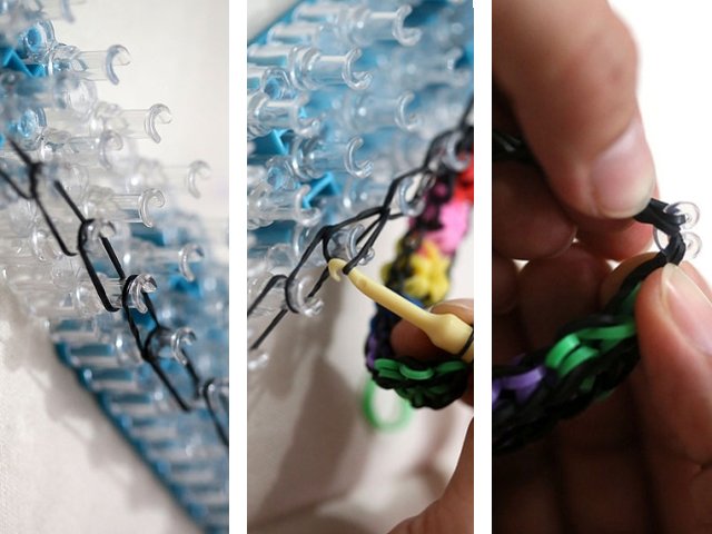 How to weave gum bracelets: photo and video tutorials