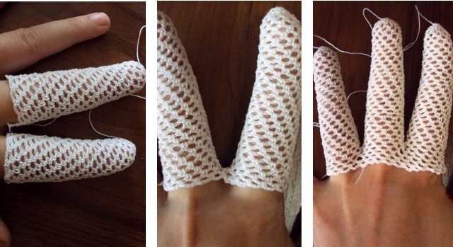 How to crochet gloves?