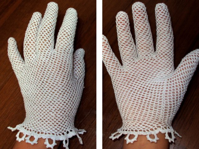 How to crochet gloves?