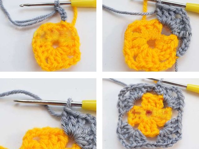 How to crochet motifs