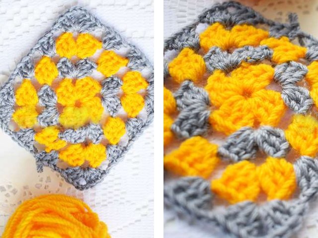 How to crochet motifs