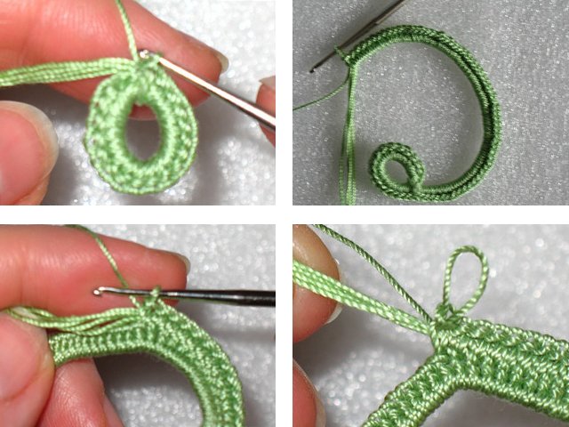 How to crochet motifs