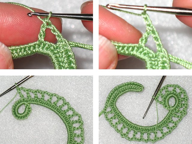 How to crochet motifs