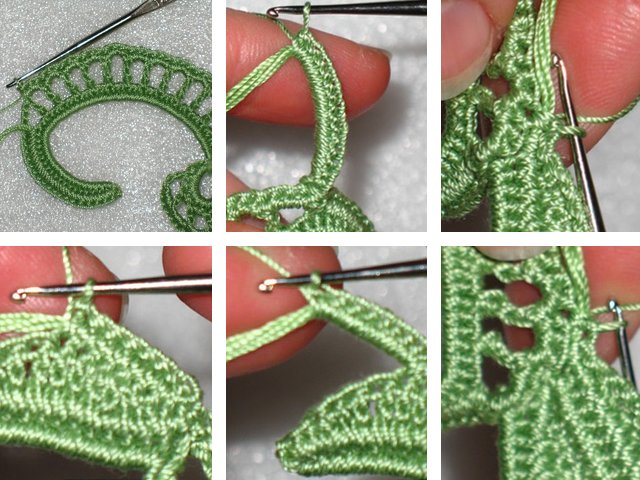 How to crochet motifs