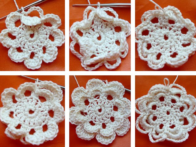 How to crochet motifs