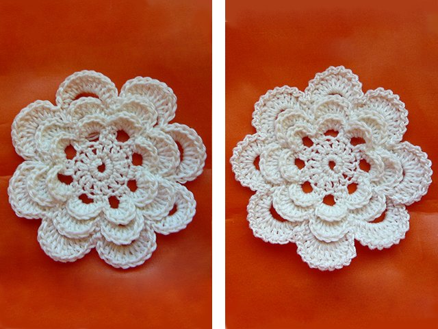 How to crochet motifs